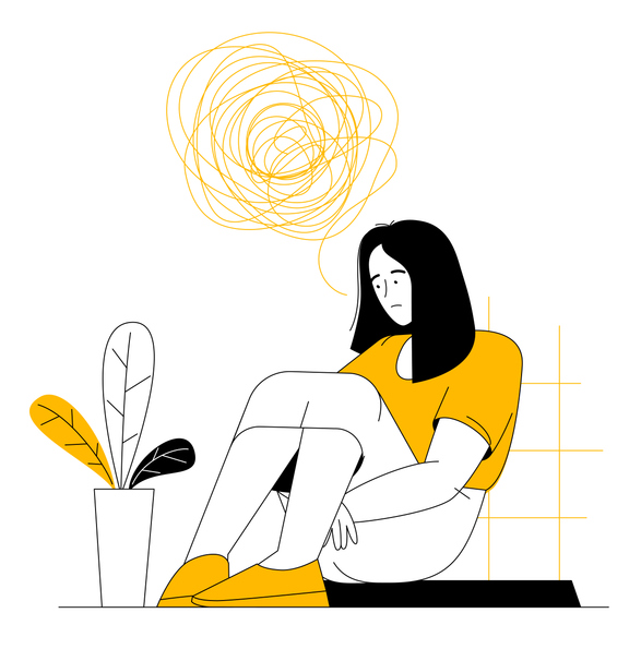 A researcher looking frustrated and sad, unable to conduct desired studies due to restrictions on data sharing.